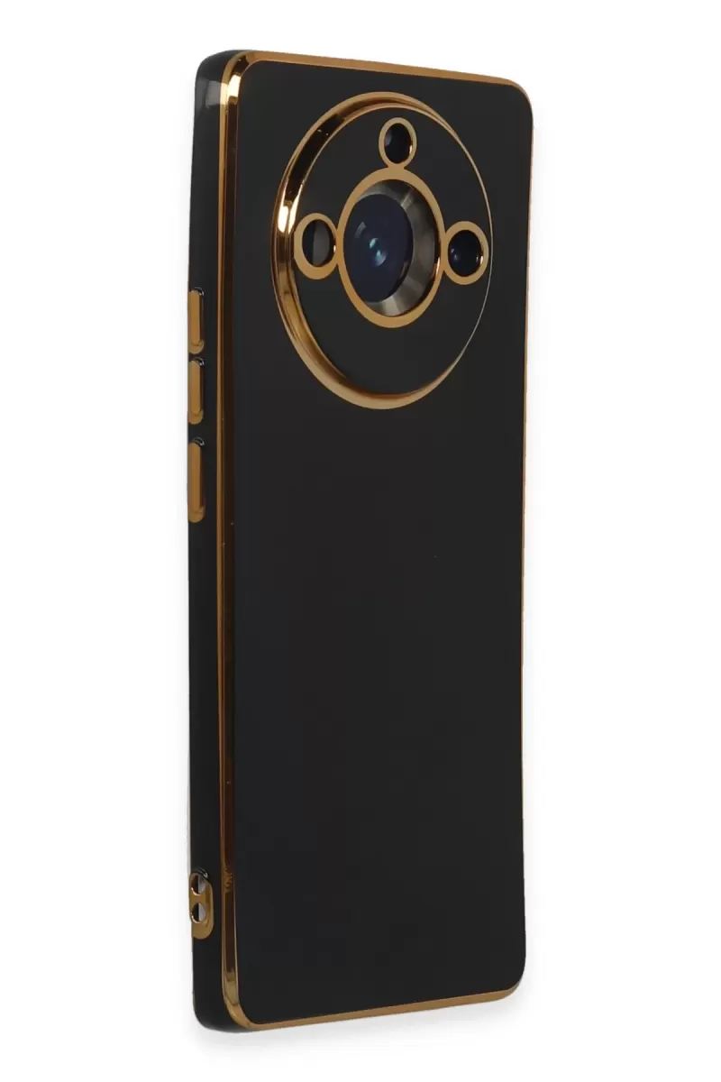 Newface Realme 11 Pro Kılıf Volet Silikon - Siyah