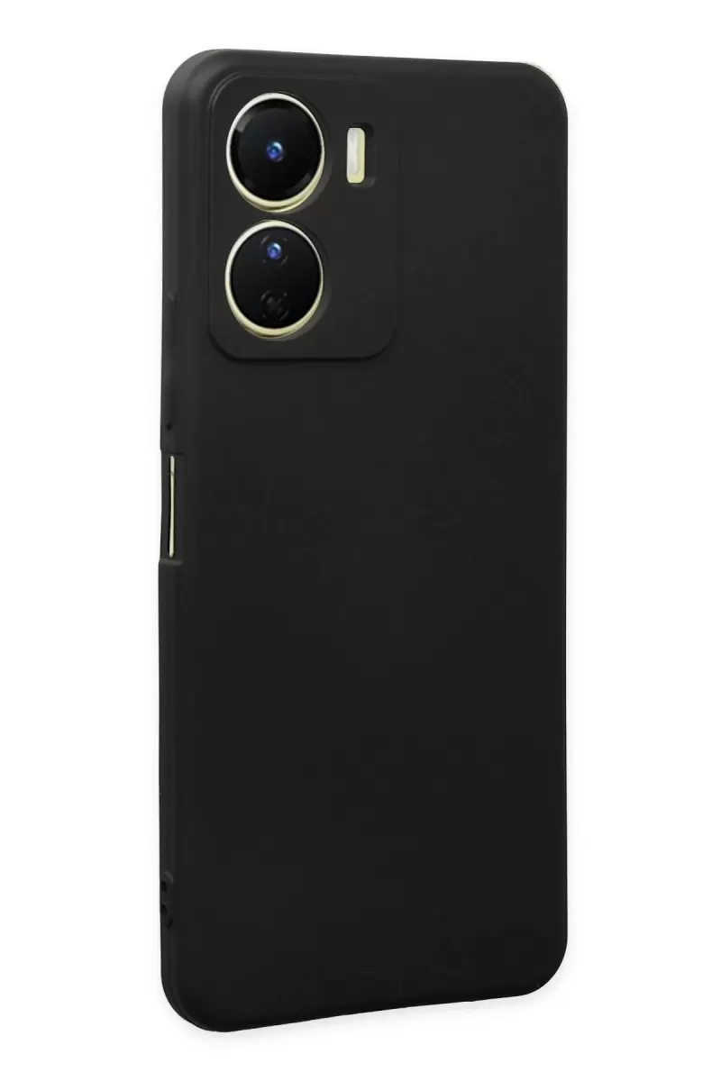 Newface Vivo Y16 Kılıf First Silikon - Siyah