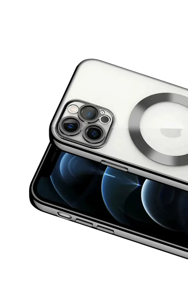 Newface Apple iPhone 13 Pro Kılıf Kross Magneticsafe Kapak - Siyah