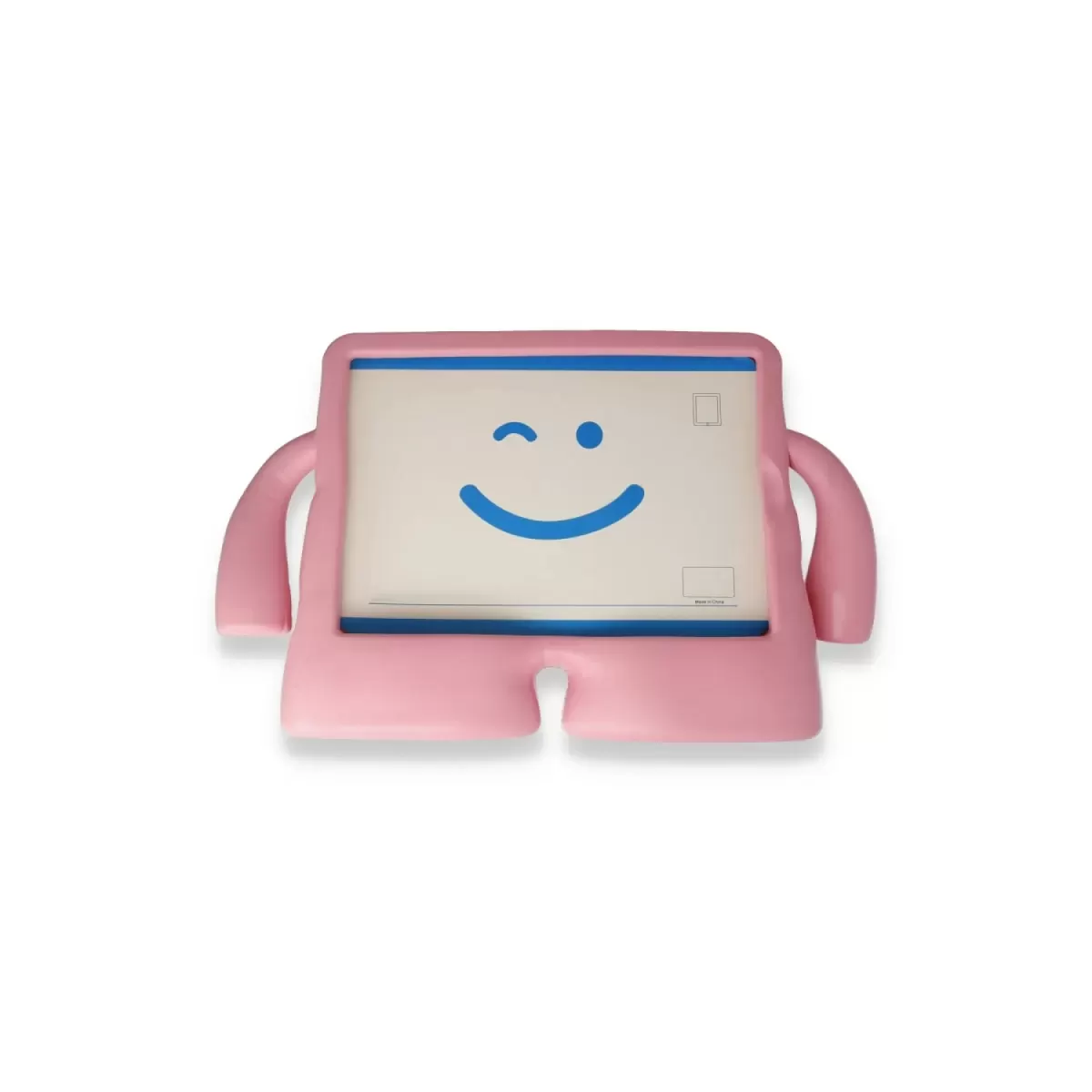 Newface Apple iPad Pro 11 (2021) Kılıf Karakter Tablet Silikon - Açık Pembe