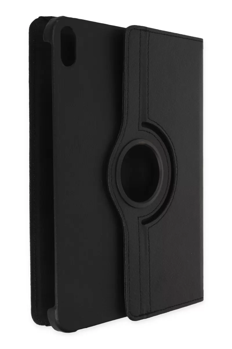 Newface Apple iPad 2022 10.9 (10.nesil) Kılıf 360 Tablet Deri Kılıf - Siyah