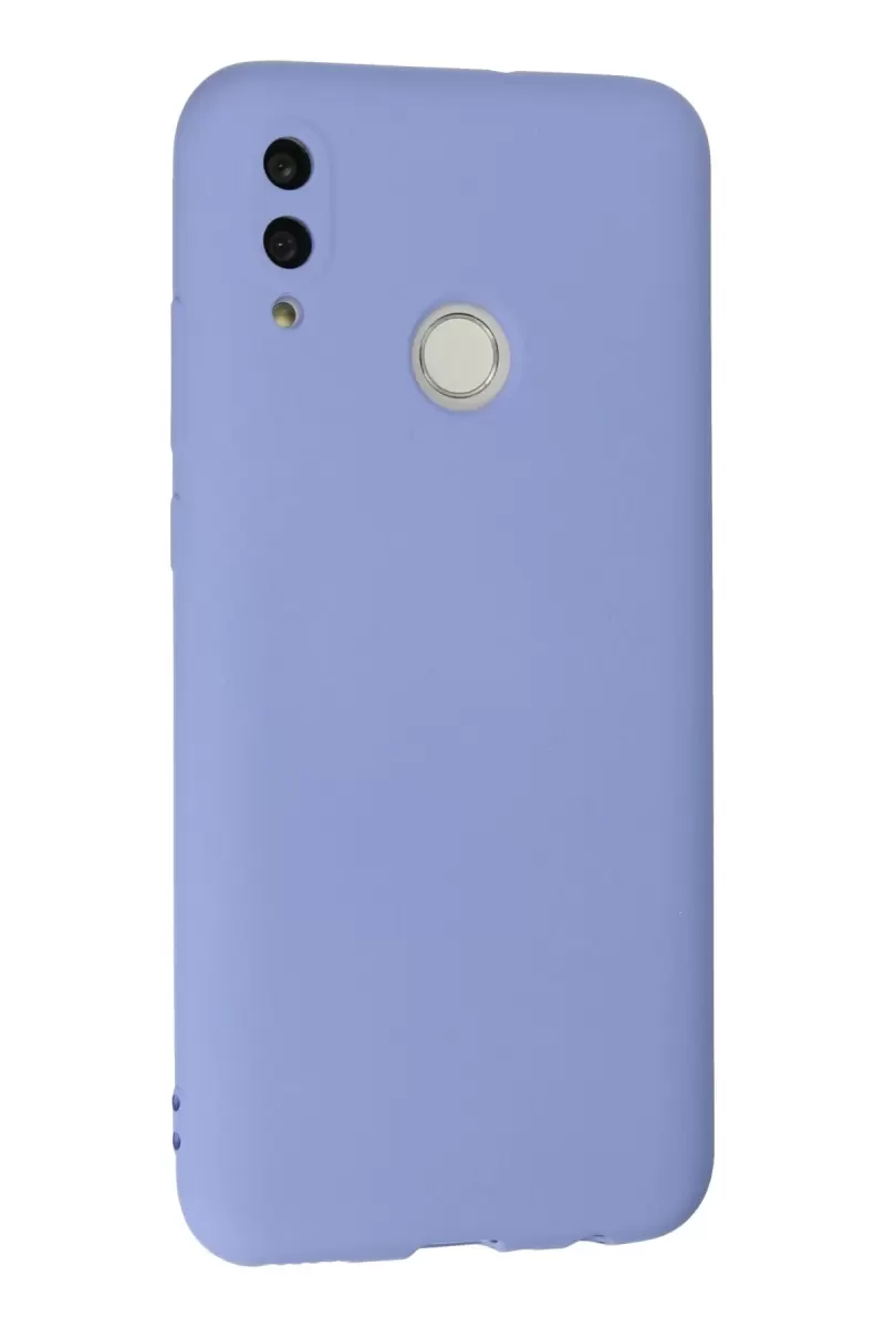 Newface Huawei P Smart 2019 Kılıf Nano içi Kadife Silikon - Lila
