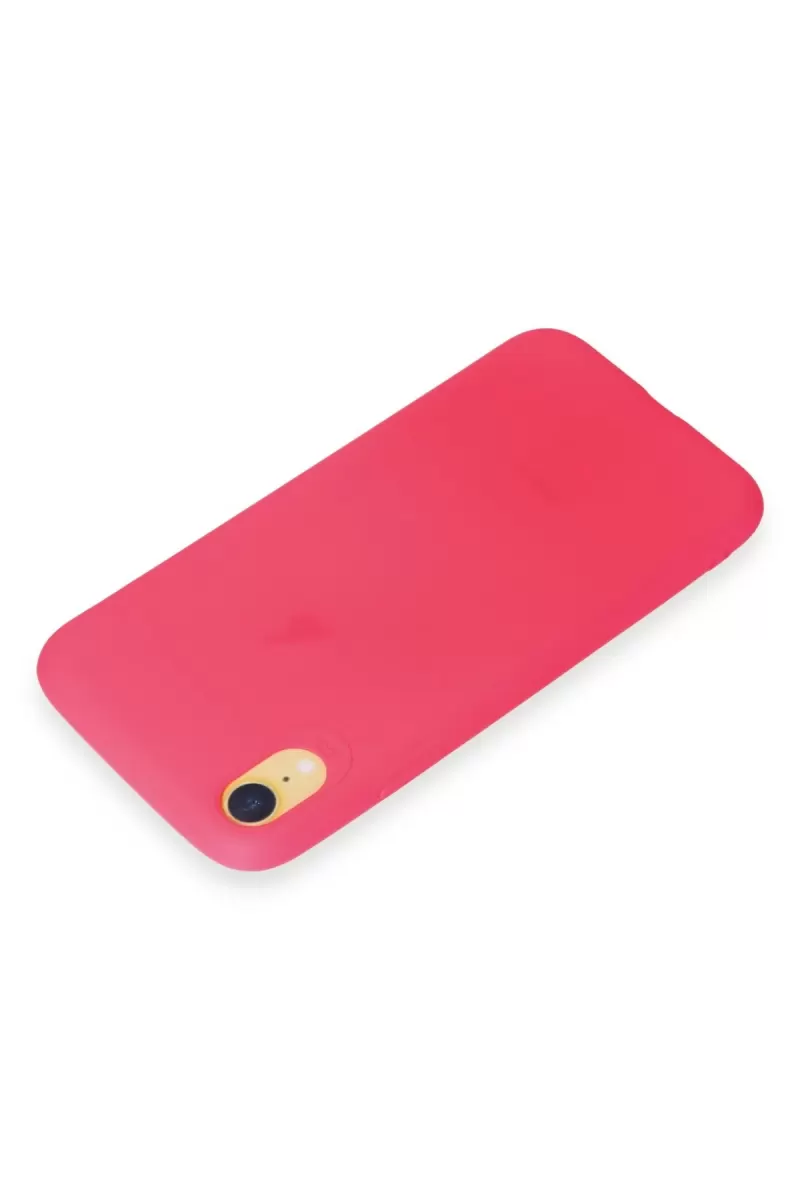 Newface Apple iPhone XR Kılıf First Silikon - Pembe