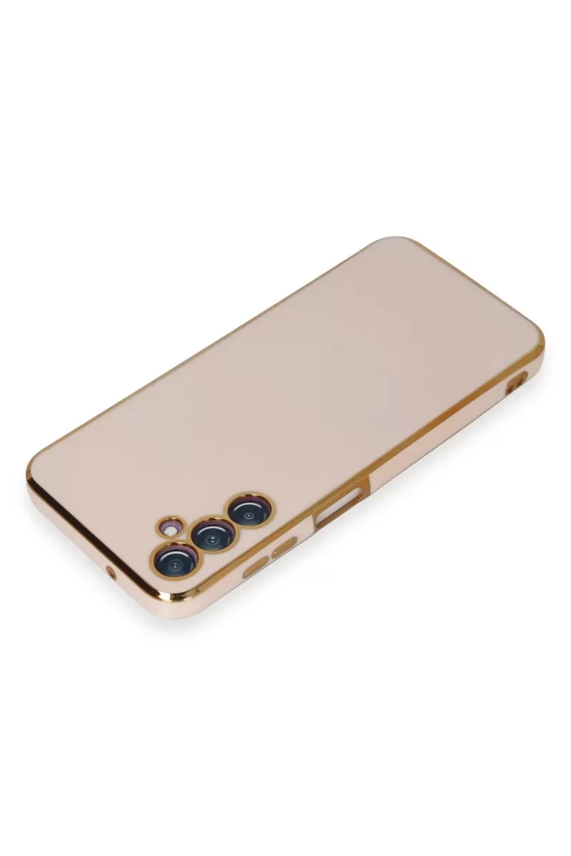 Newface Samsung Galaxy M14 5G Kılıf Volet Silikon - Pembe