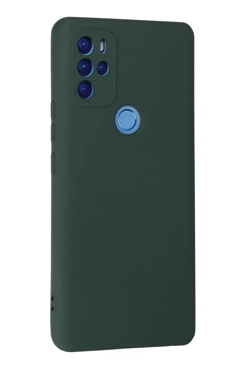 Newface General Mobile GM 21 Pro Kılıf Nano içi Kadife Silikon - Koyu Yeşil