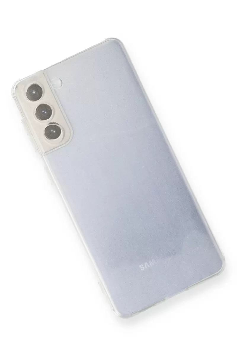 Newface Samsung Galaxy S21 FE Kılıf Lüx Şeffaf Silikon