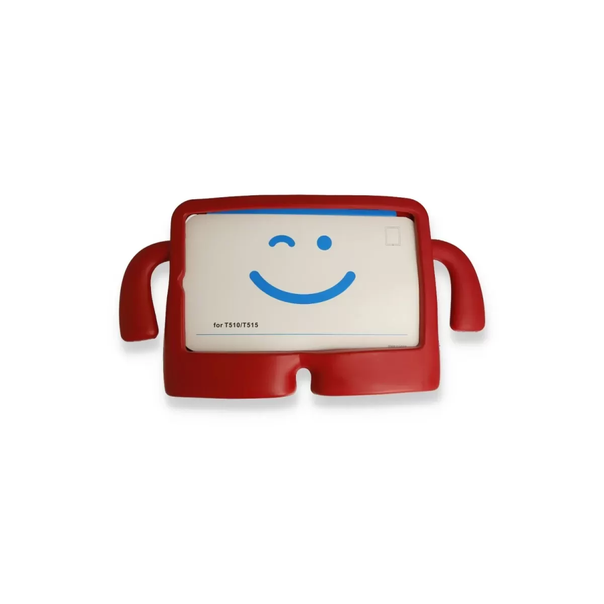 Newface Apple iPad 2022 10.9 (10.nesil) Kılıf Karakter Tablet Silikon - Kırmızı