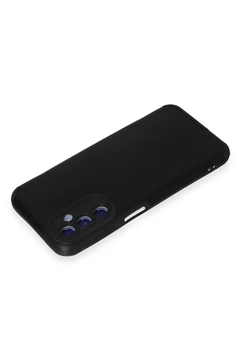 Newface Samsung Galaxy M34 5G Kılıf Loop Deri Silikon - Siyah