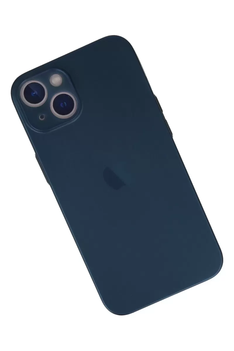 Newface Apple iPhone 13 Mini Kılıf PP Ultra İnce Kapak - Mavi