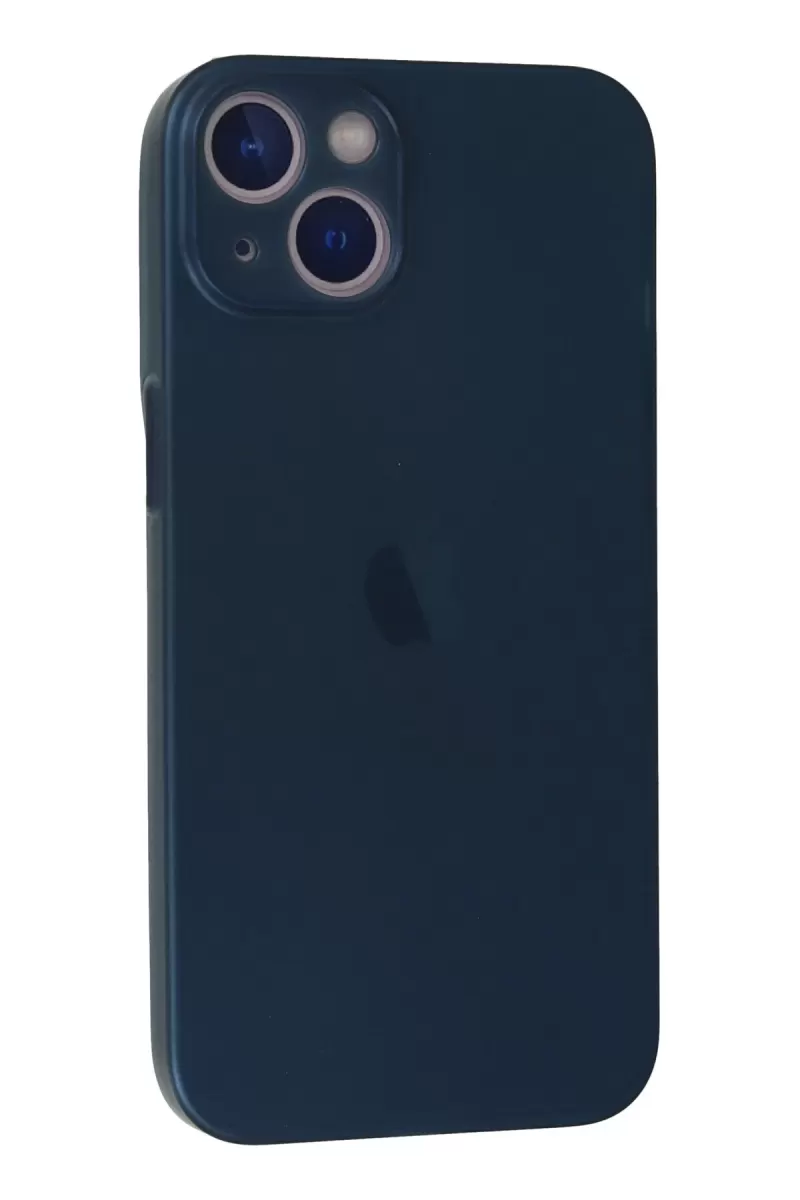 Newface Apple iPhone 13 Mini Kılıf PP Ultra İnce Kapak - Mavi