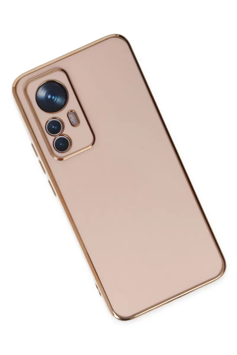 Newface Xiaomi Mi 12T Pro Kılıf Volet Silikon - Pembe