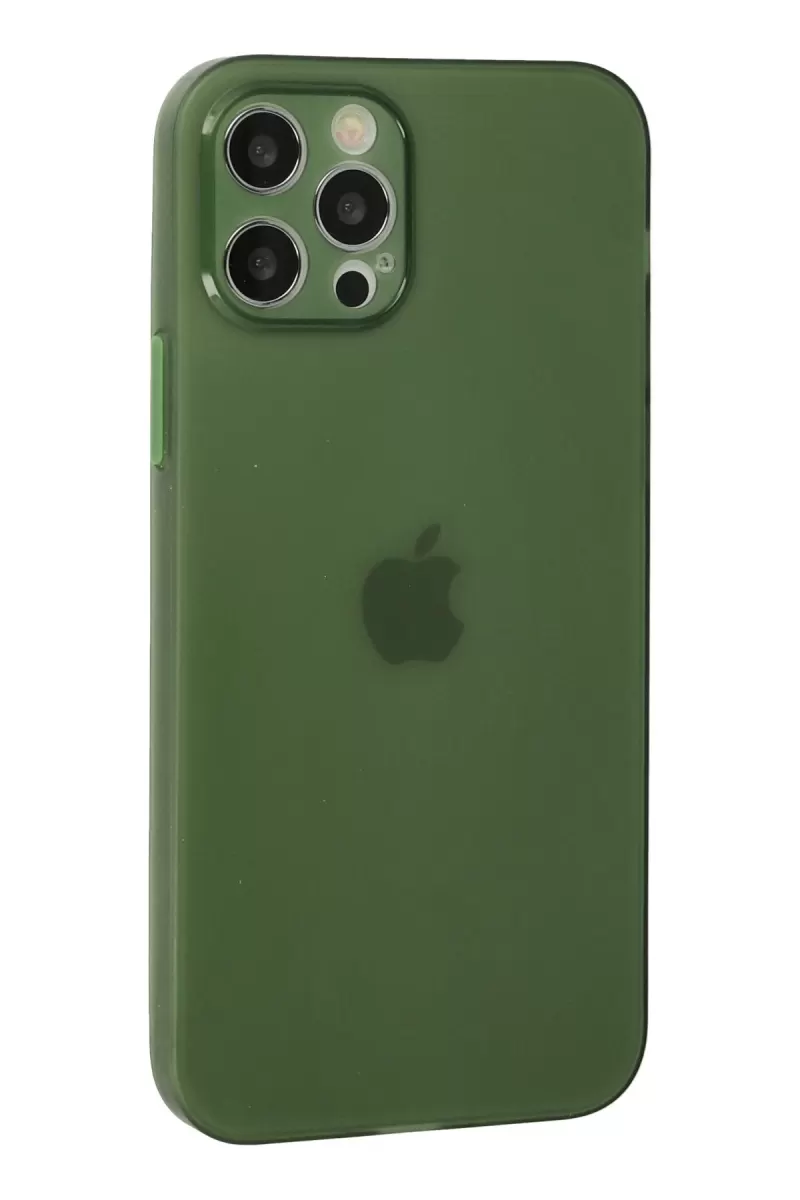Newface Apple iPhone 12 Pro Kılıf Puma Silikon - Yeşil