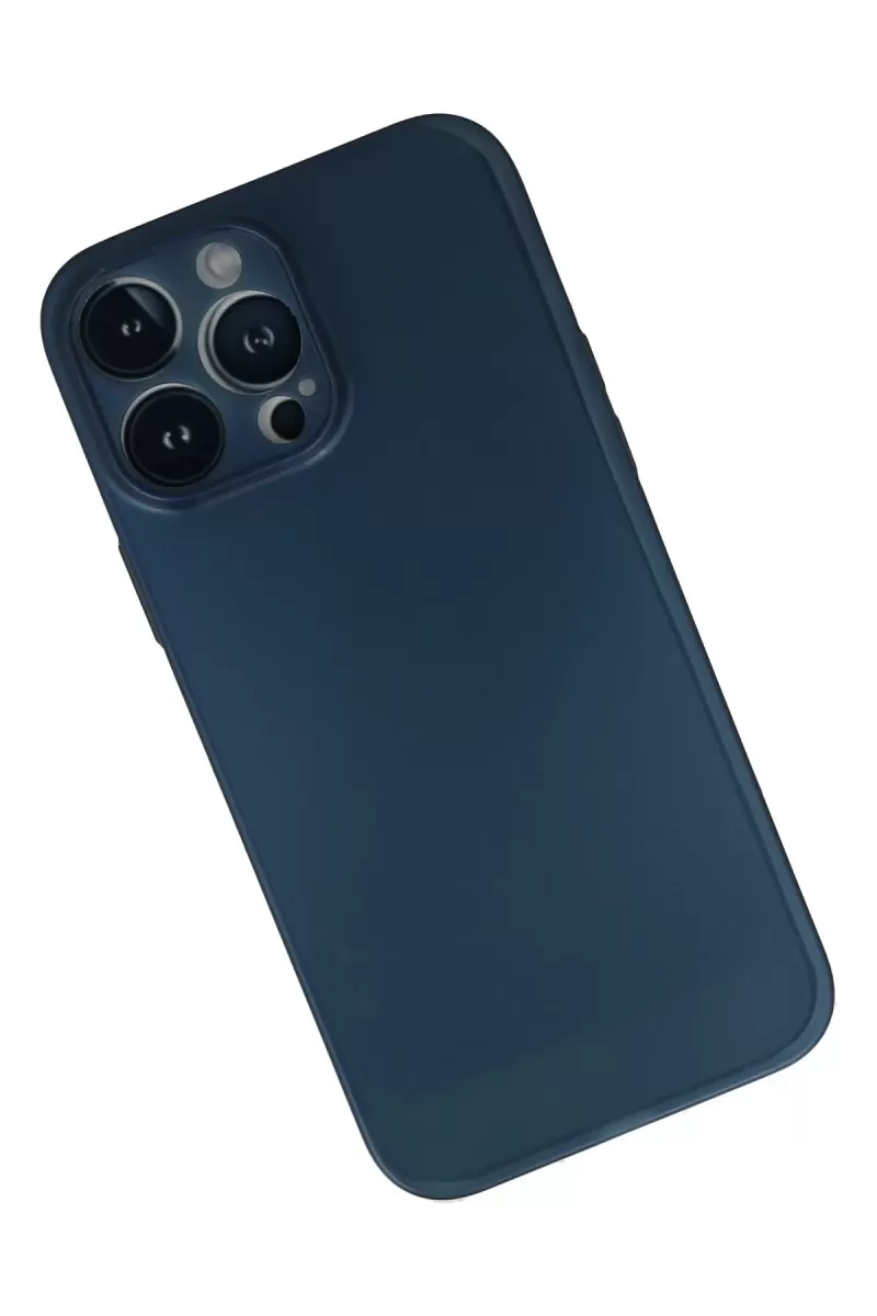 Newface Apple iPhone 13 Pro Kılıf PP Ultra İnce Kapak - Mavi