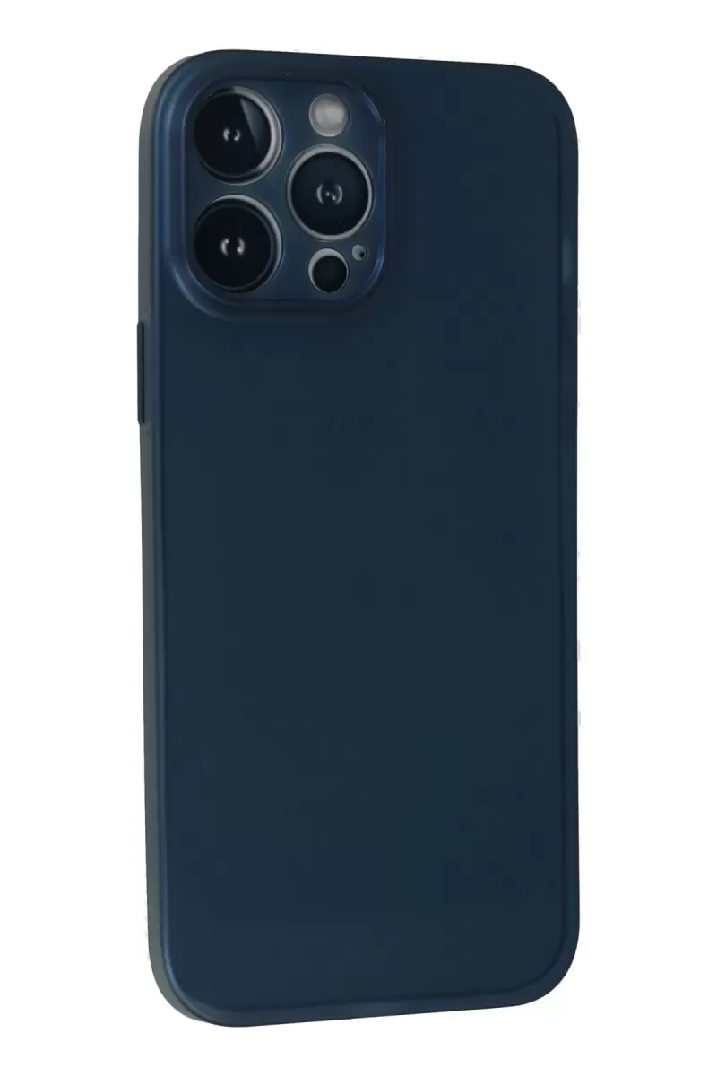 Newface Apple iPhone 13 Pro Kılıf PP Ultra İnce Kapak - Mavi