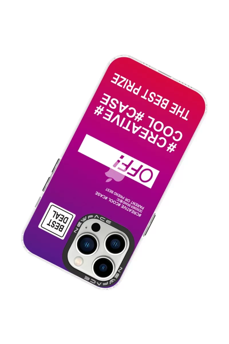 Newface Apple iPhone 13 Pro Max Kılıf Estoril Desenli Kapak - Estoril - 9