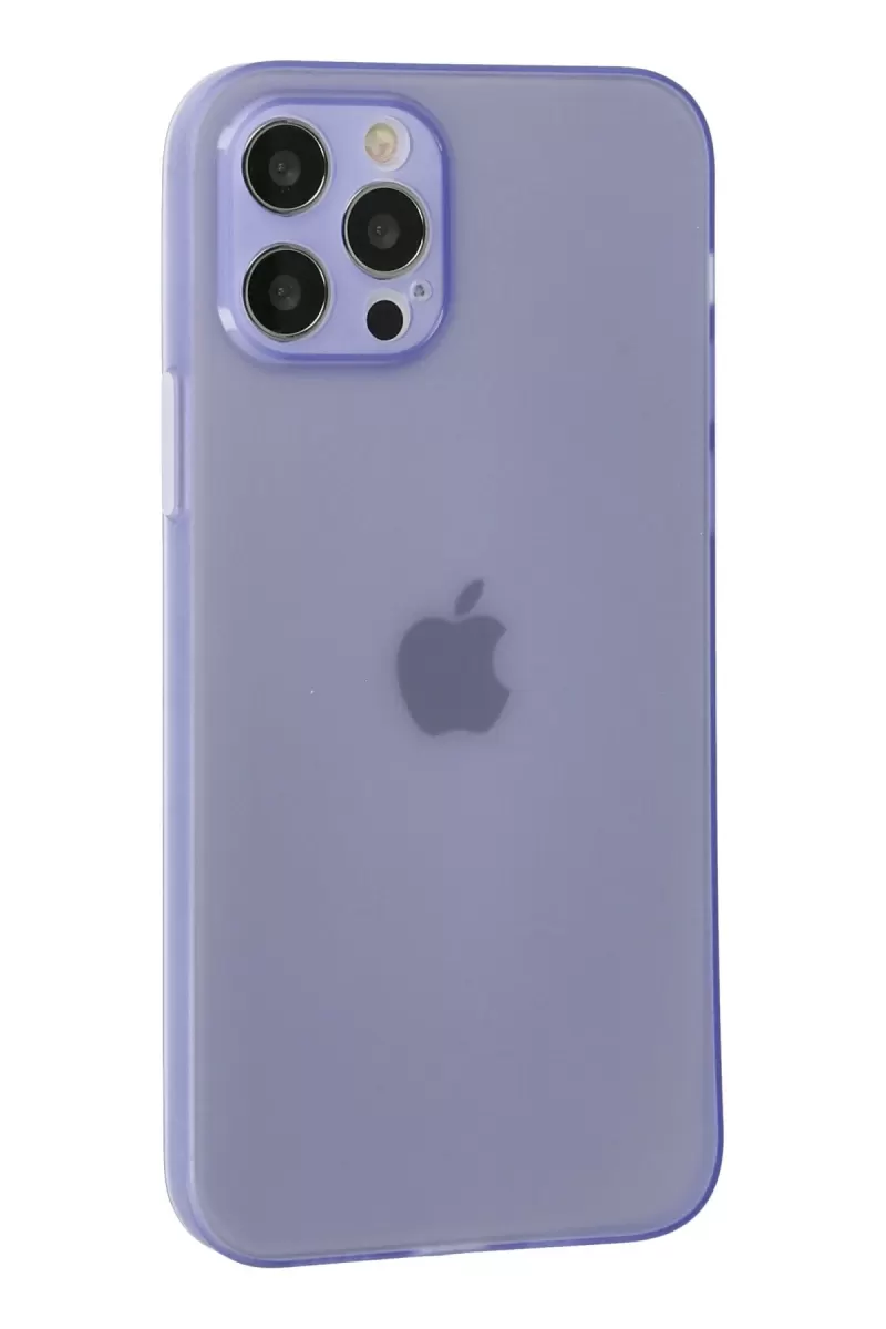 Newface Apple iPhone 12 Pro Kılıf Puma Silikon - Mor