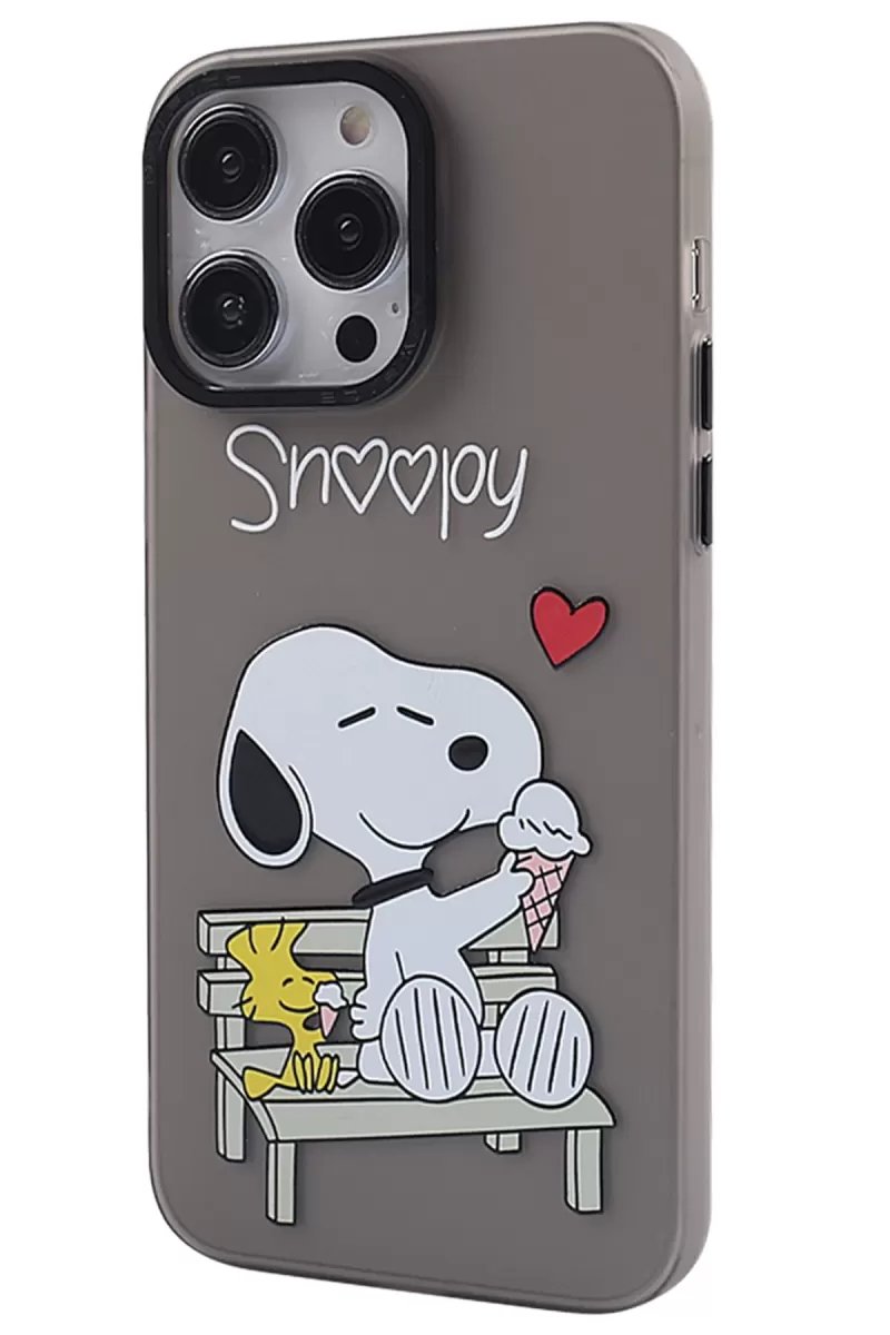 Newface Apple iPhone 14 Pro Kılıf Prada Desenli Kapak - Prada Siyah - 2