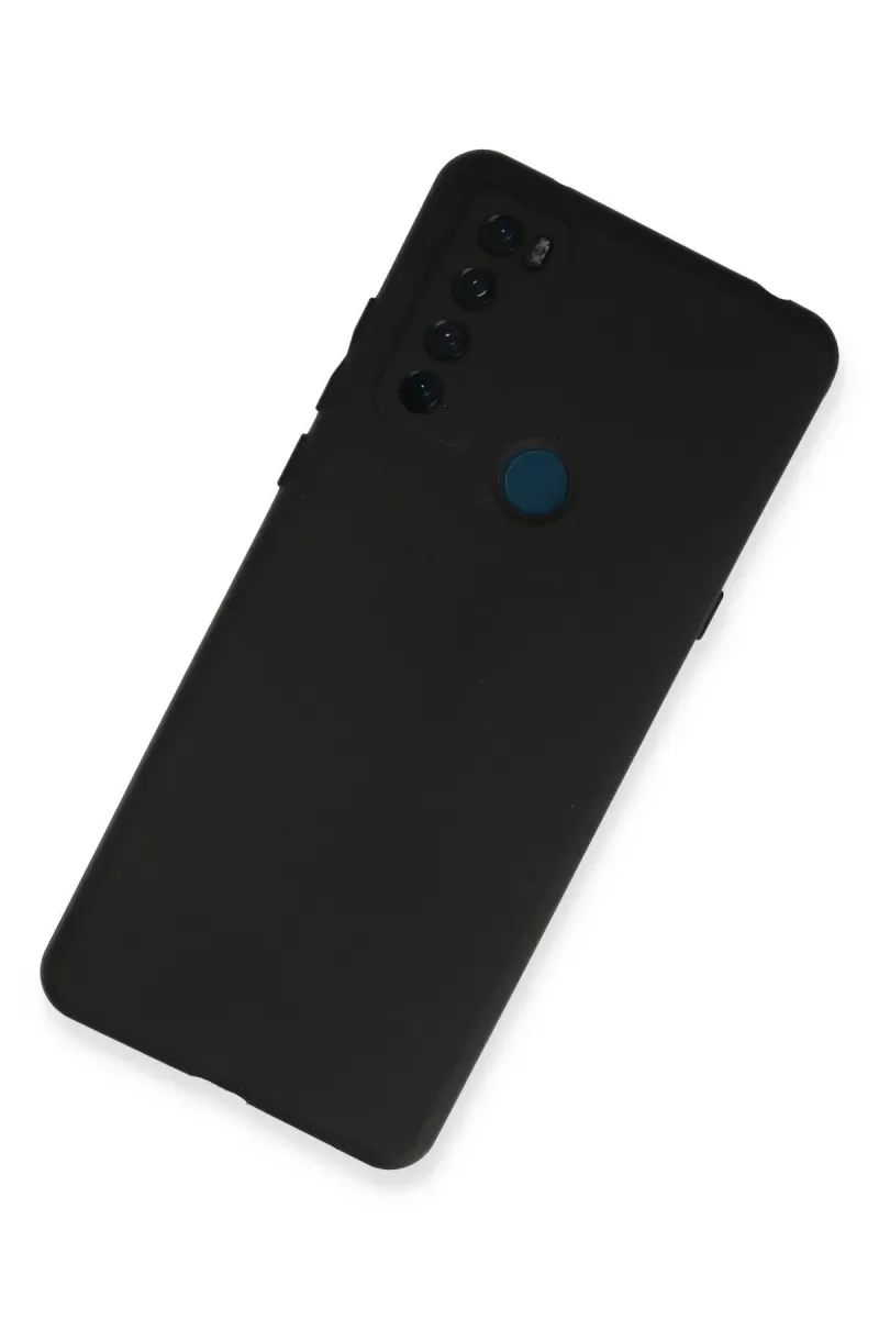 Newface TCL 20 SE Kılıf First Silikon - Siyah
