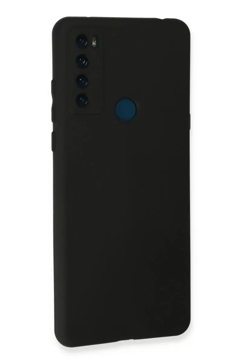 Newface TCL 20 SE Kılıf First Silikon - Siyah
