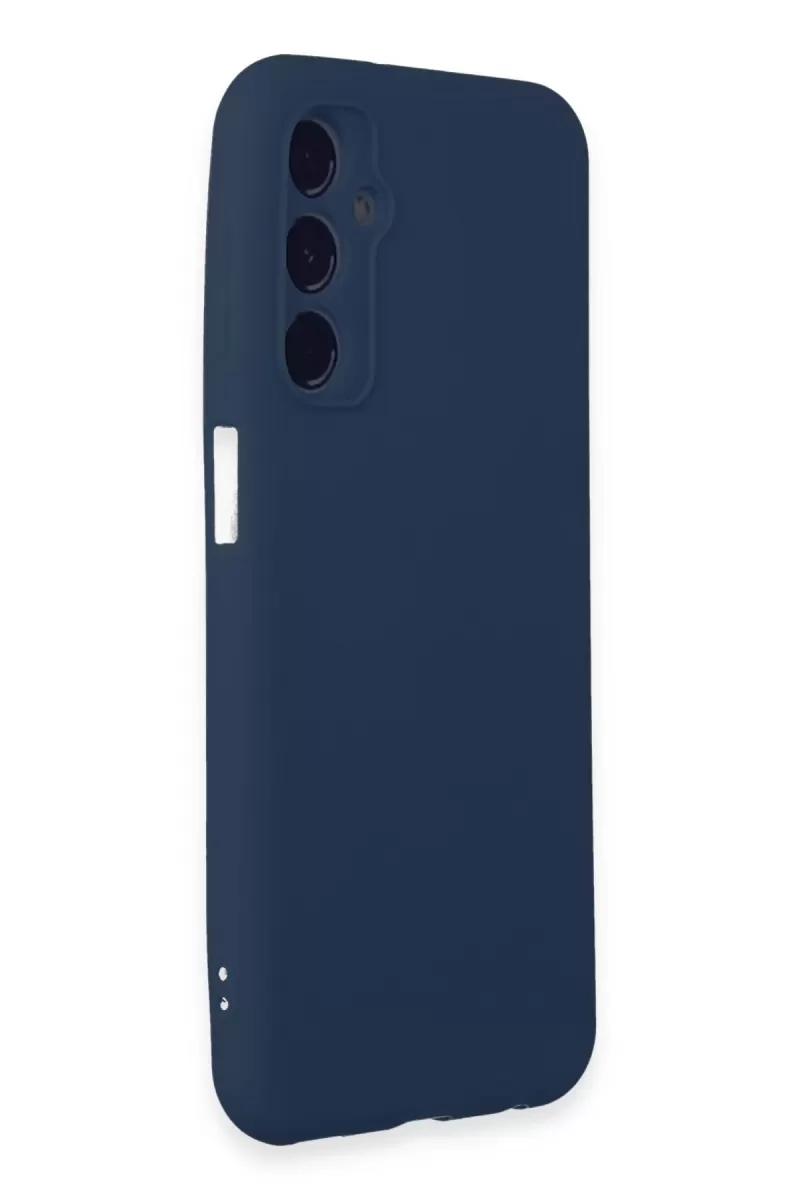 Newface Samsung Galaxy M34 5G Kılıf First Silikon - Lacivert