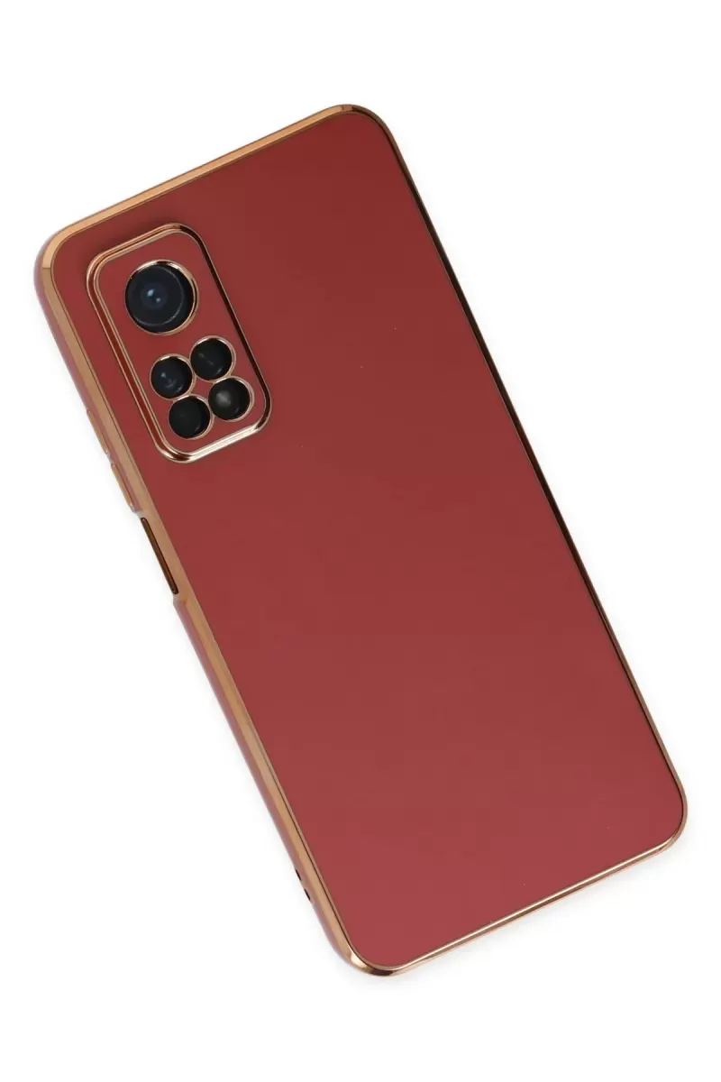 Newface Xiaomi Mi 10T Kılıf Volet Silikon - Kırmızı