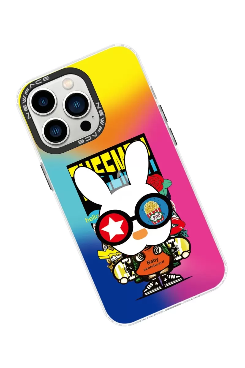 Newface Apple iPhone 13 Pro Max Kılıf Estoril Desenli Kapak - Estoril - 10