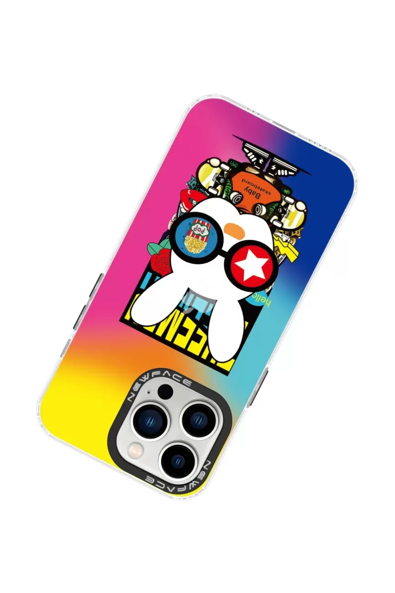 Newface Apple iPhone 13 Pro Max Kılıf Estoril Desenli Kapak - Estoril - 10