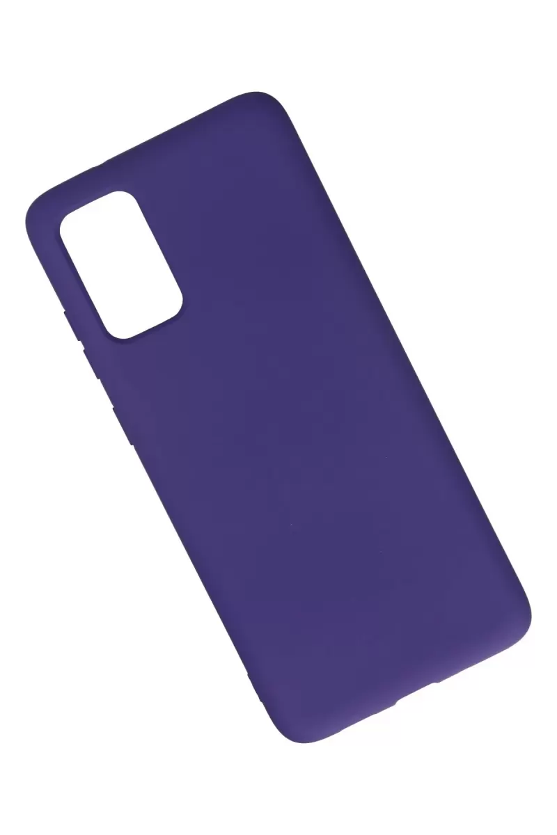 Newface Samsung Galaxy S20 Plus Kılıf Nano içi Kadife Silikon - Mor