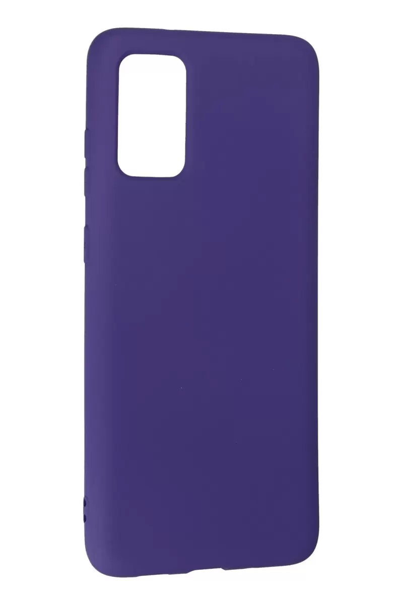 Newface Samsung Galaxy S20 Plus Kılıf Nano içi Kadife Silikon - Mor