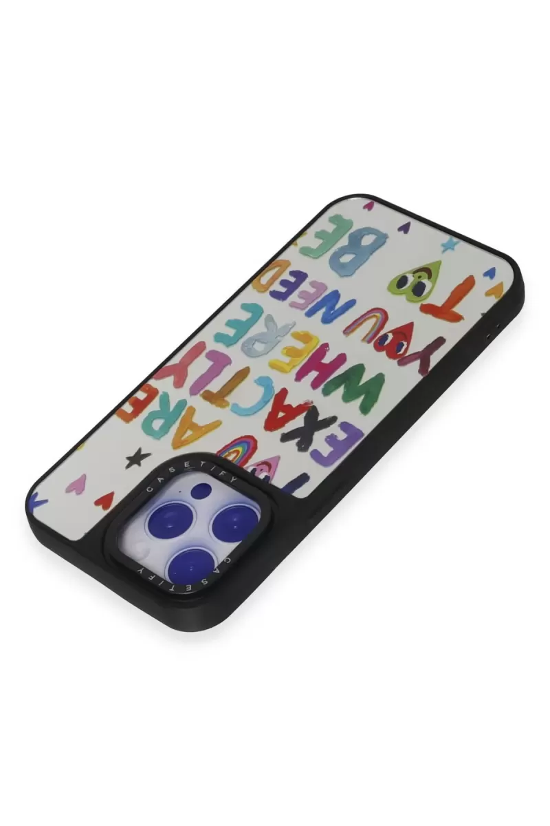 Newface Apple iPhone 15 Pro Max Kılıf Mirror Desenli Kapak - Mirror - 10