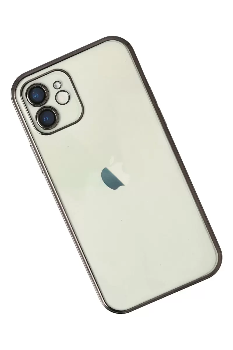 Newface Apple iPhone 11 Kılıf Razer Lensli Silikon - Siyah