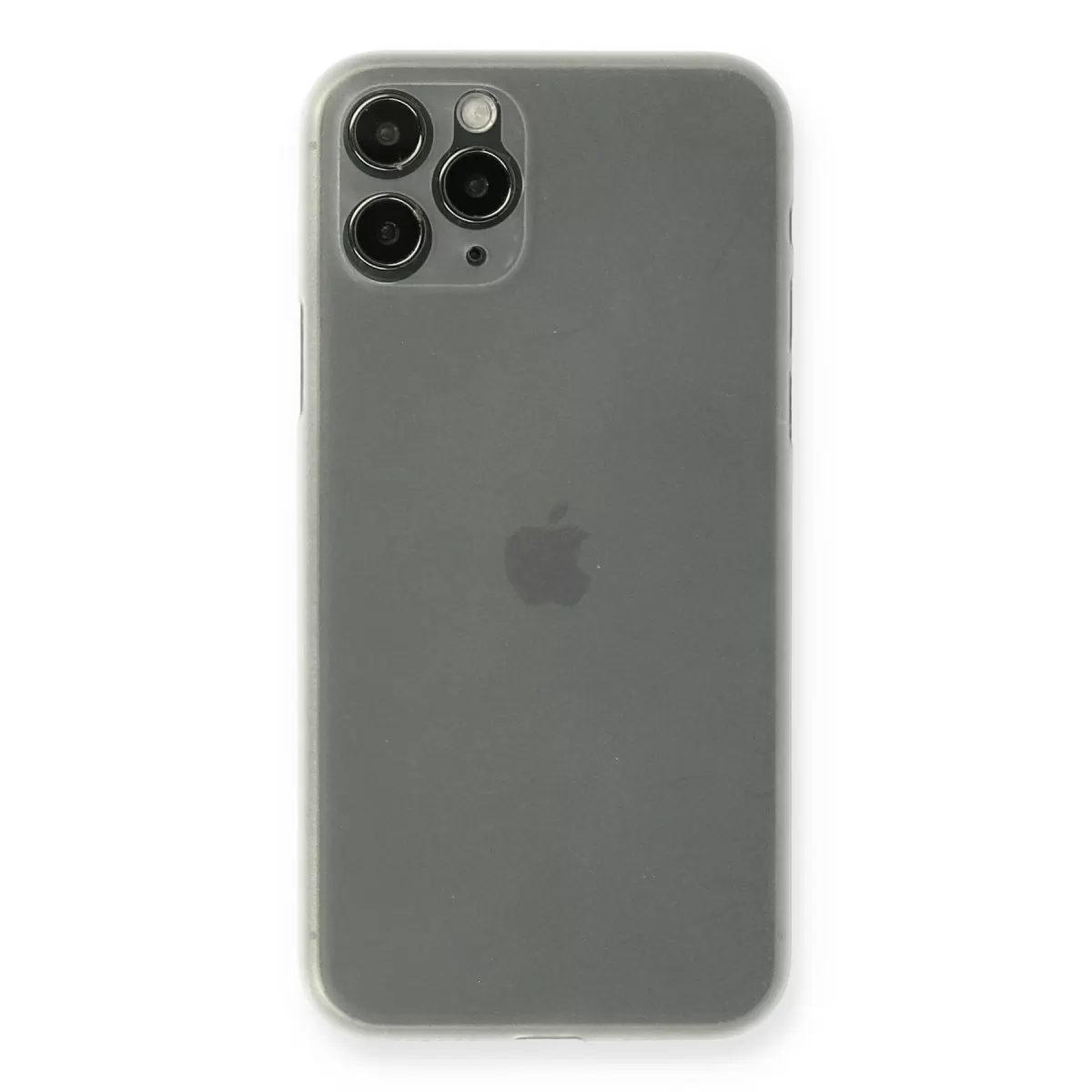 Newface Apple iPhone 11 Pro Kılıf PP Ultra İnce Kapak - Beyaz