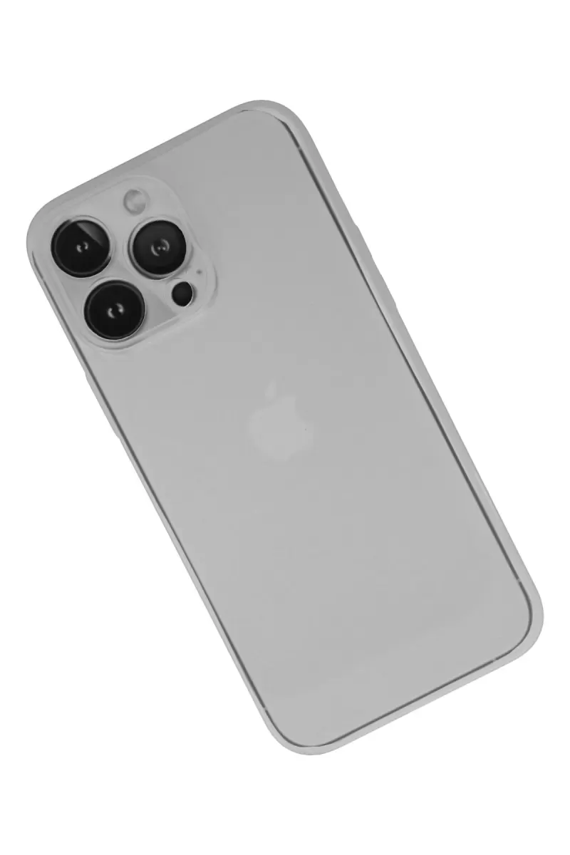 Newface Apple iPhone 13 Pro Kılıf PP Ultra İnce Kapak - Beyaz