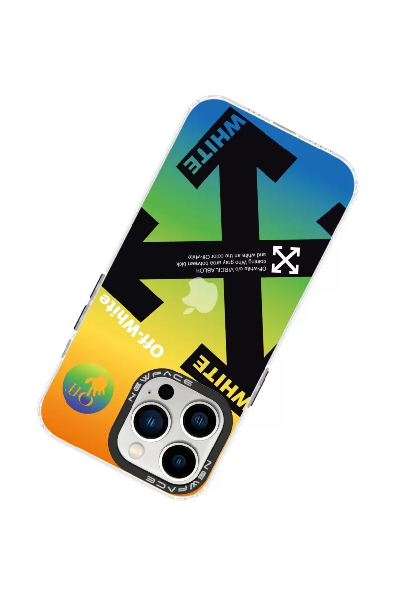 Newface Apple iPhone 14 Pro Kılıf Estoril Desenli Kapak - Estoril - 5