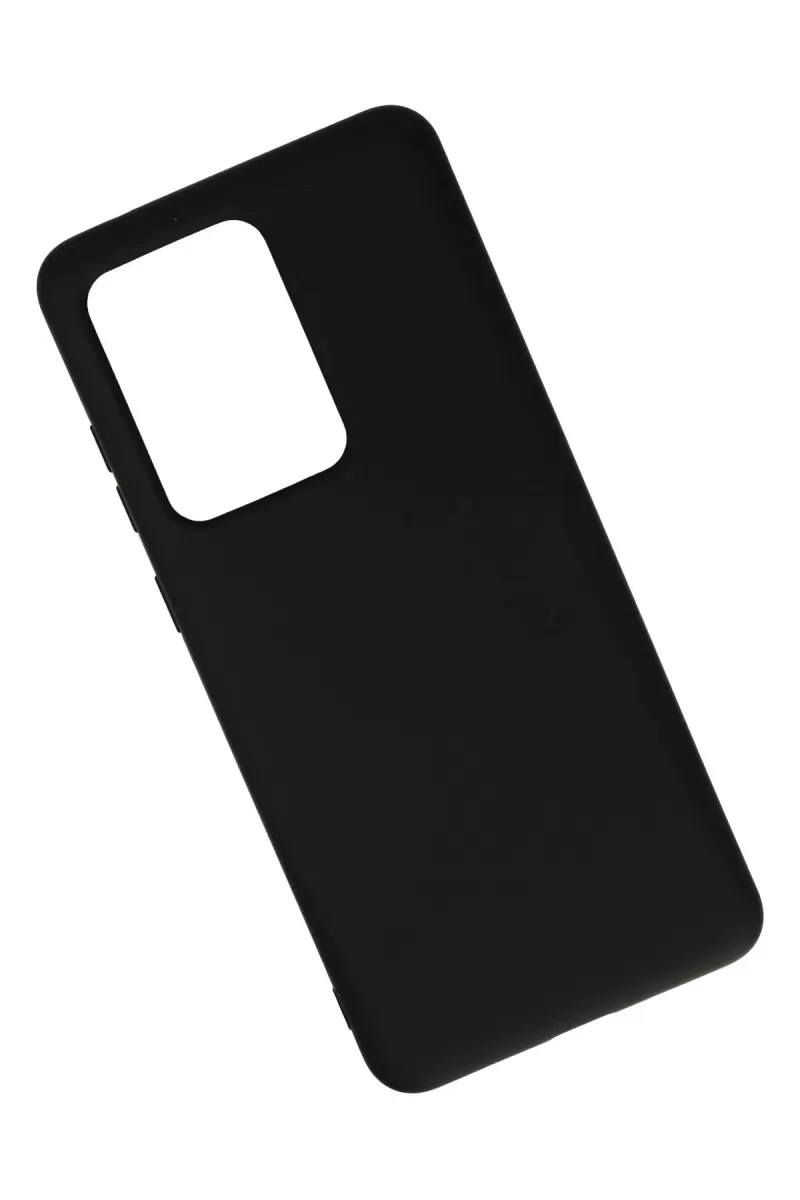 Newface Samsung Galaxy S20 Ultra Kılıf Nano içi Kadife Silikon - Siyah