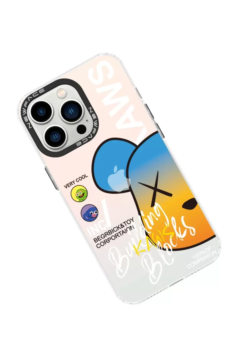 Newface Apple iPhone 14 Pro Kılıf Estoril Desenli Kapak - Estoril - 6
