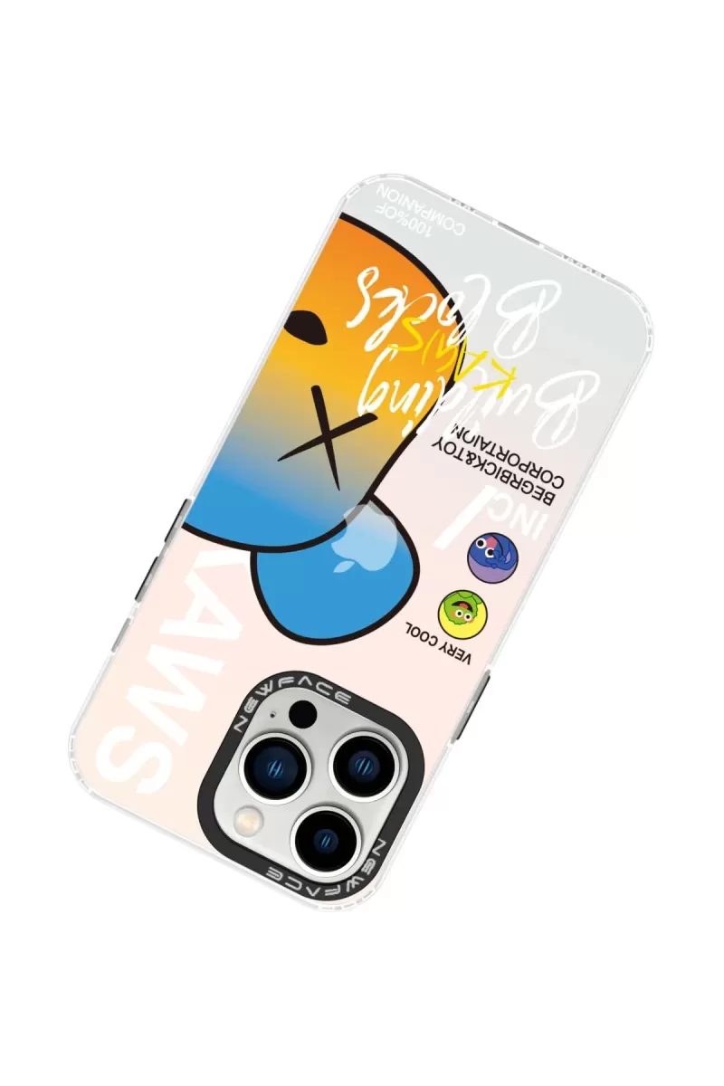 Newface Apple iPhone 14 Pro Kılıf Estoril Desenli Kapak - Estoril - 6