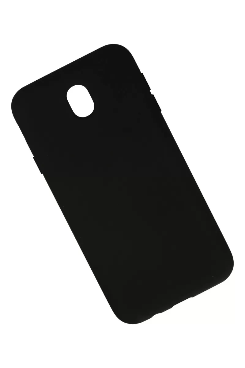 Newface Samsung Galaxy J7 Pro / J730 Kılıf Nano içi Kadife Silikon - Siyah