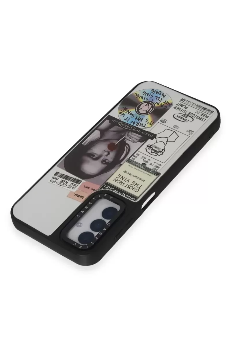 Newface Samsung Galaxy M14 5G Kılıf Mirror Desenli Kapak - Mirror - 2