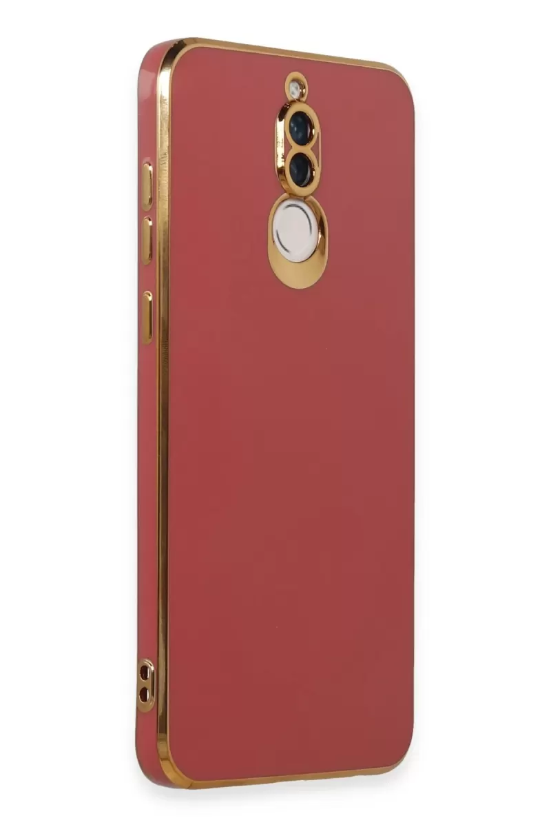 Newface Huawei Mate 10 Lite Kılıf Volet Silikon - Kırmızı