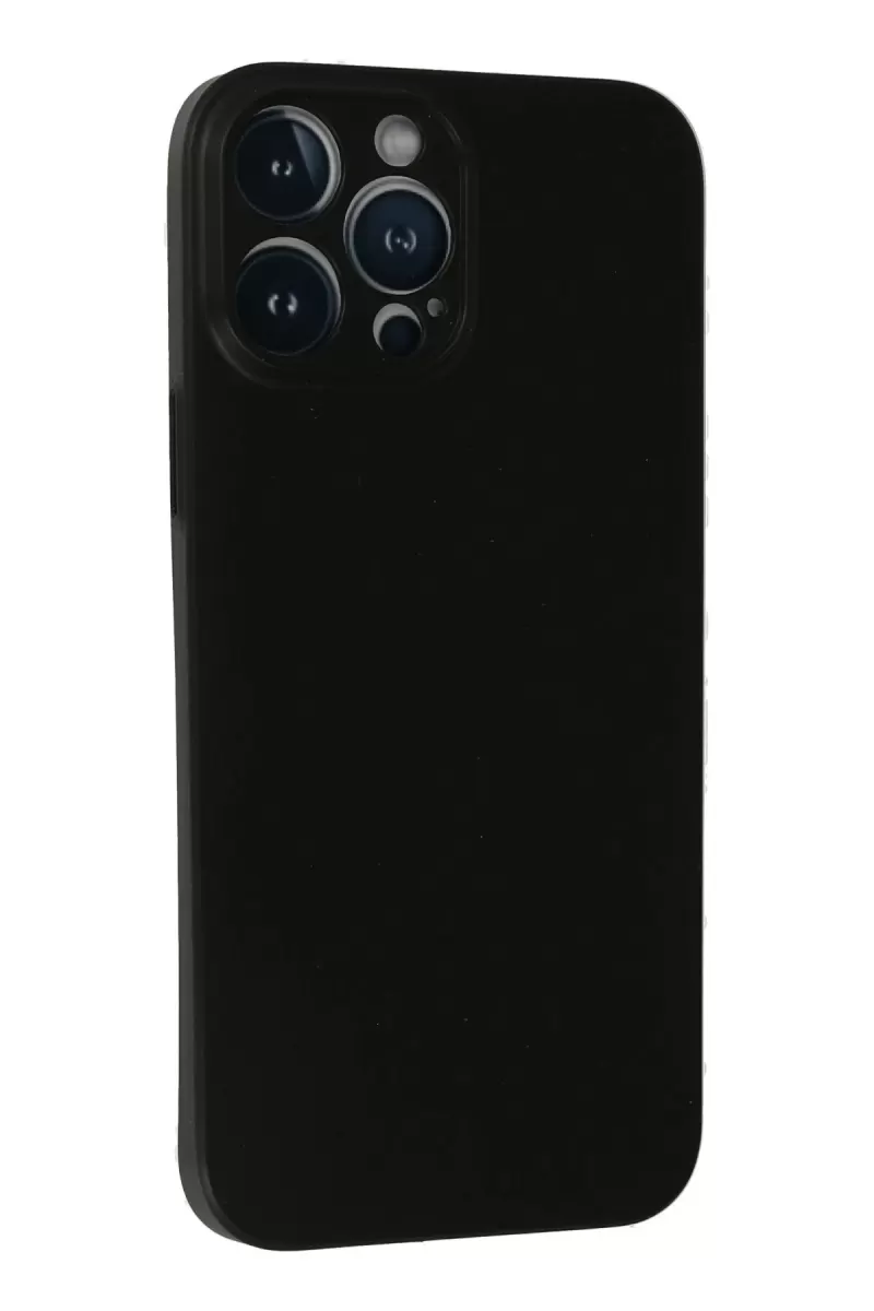 Newface Apple iPhone 13 Pro Max Kılıf PP Ultra İnce Kapak - Siyah