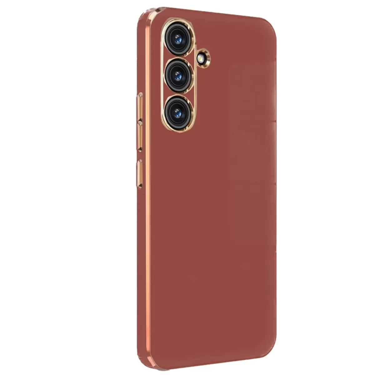 Newface Samsung Galaxy M34 5G Kılıf Volet Silikon - Kırmızı