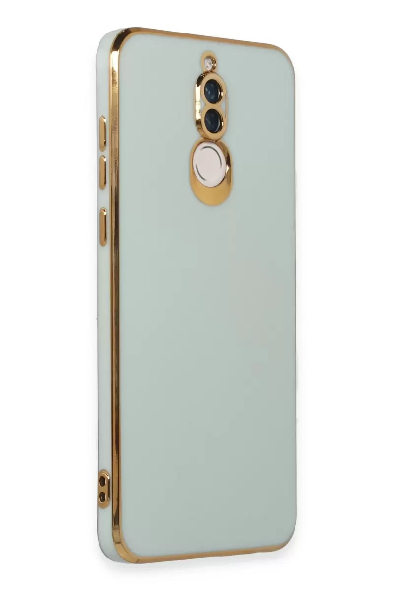 Newface Huawei Mate 10 Lite Kılıf Volet Silikon - Açık Yeşil
