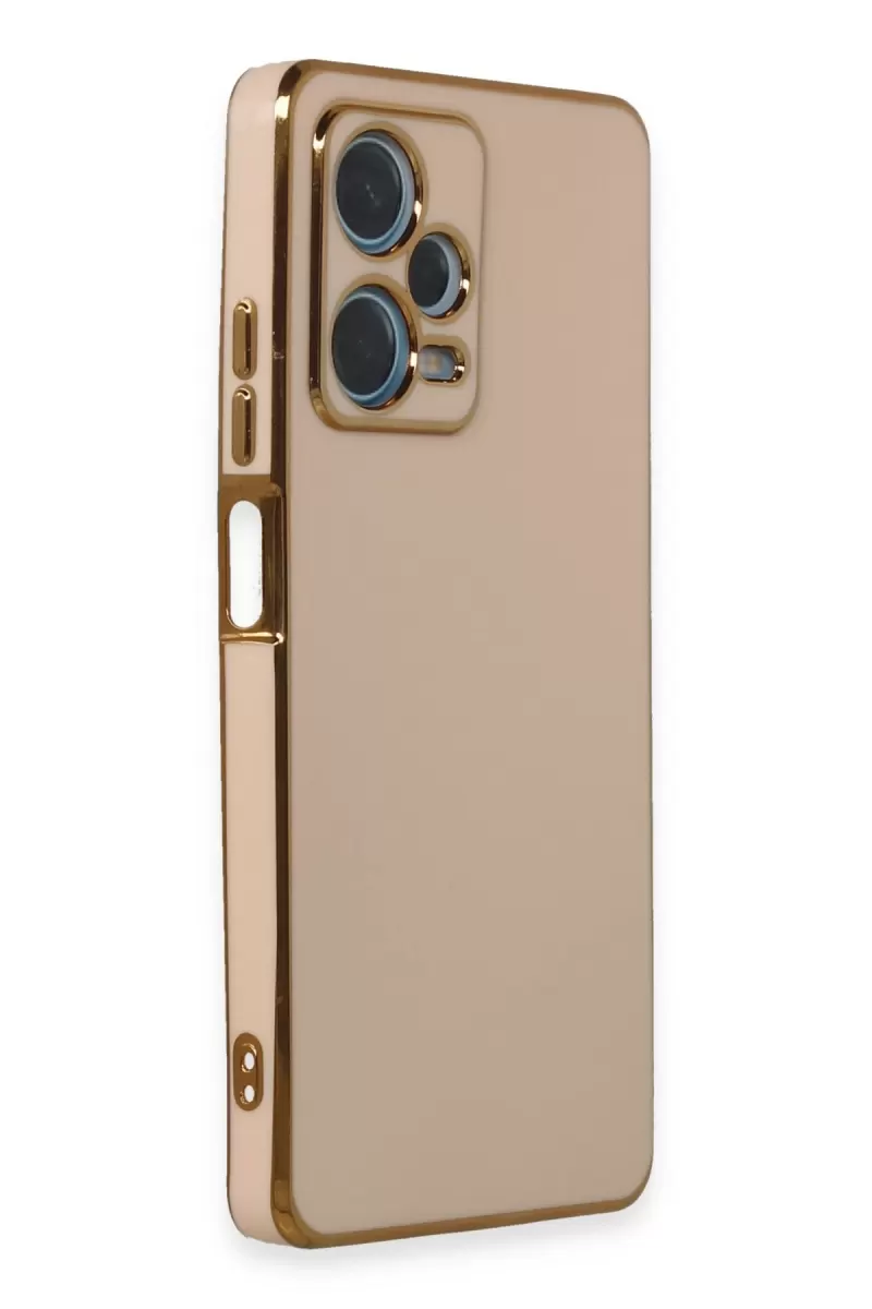 Newface Xiaomi Redmi Note 12 Pro Plus Kılıf Volet Silikon - Pembe