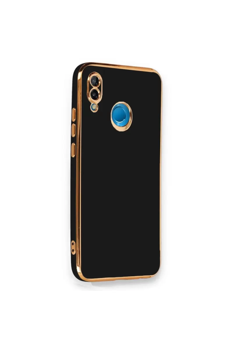 Newface Huawei P20 Lite Kılıf Volet Silikon - Siyah