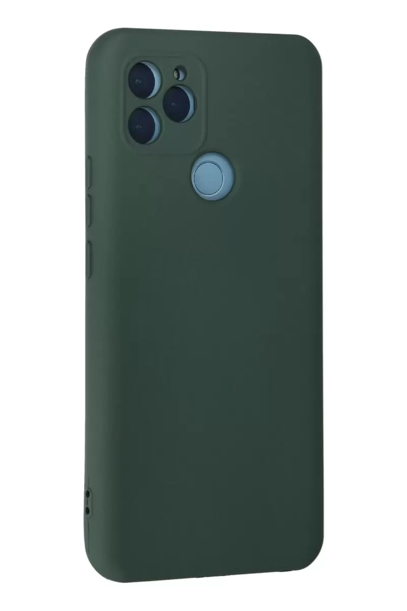 Newface General Mobile GM 21 Kılıf Nano içi Kadife Silikon - Koyu Yeşil