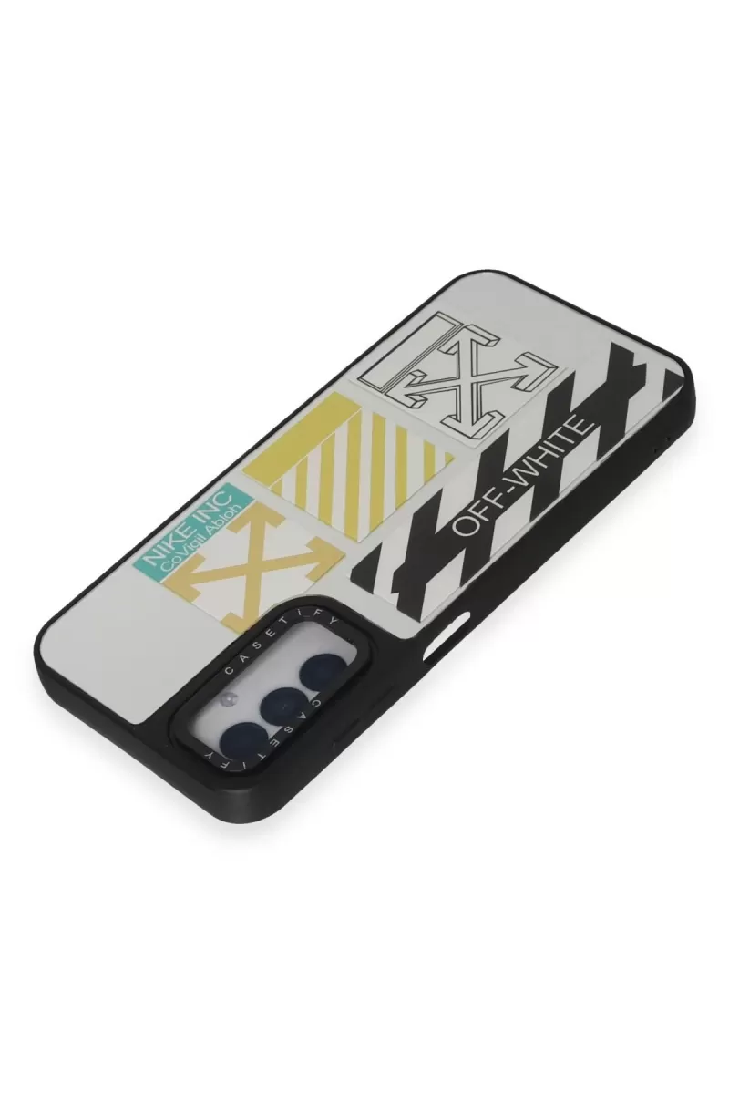 Newface Samsung Galaxy M14 5G Kılıf Mirror Desenli Kapak - Mirror - 6