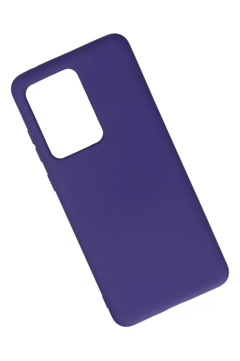 Newface Samsung Galaxy S20 Ultra Kılıf Nano içi Kadife Silikon - Mor