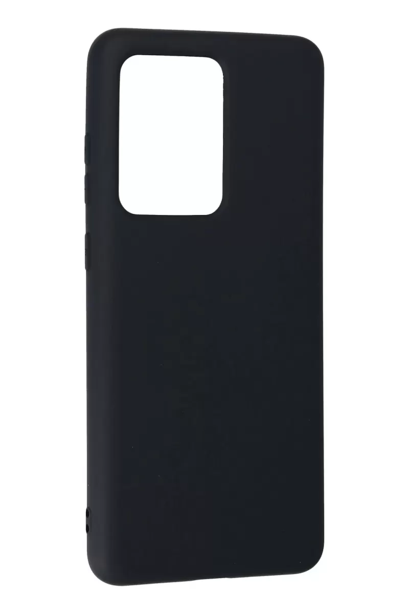 Newface Samsung Galaxy S20 Ultra Kılıf Nano içi Kadife Silikon - Lacivert