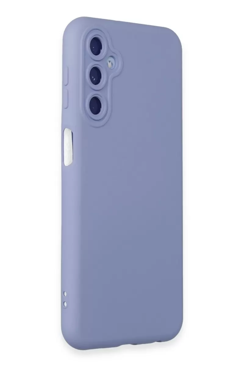 Newface Samsung Galaxy M34 5G Kılıf Nano içi Kadife Silikon - Lila